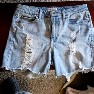 Guess jean shorts